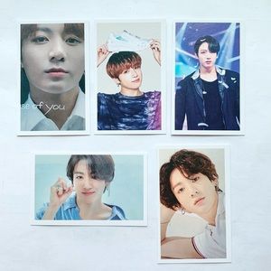 Jungkook BTS Bangtan Boys Photocards Lot of 5